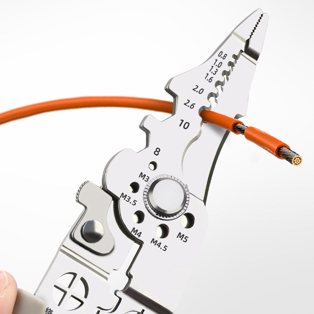 Wire Stripping Pliers For Electrician Durable Cable Wire Crimping Pliers For Motor Repair
