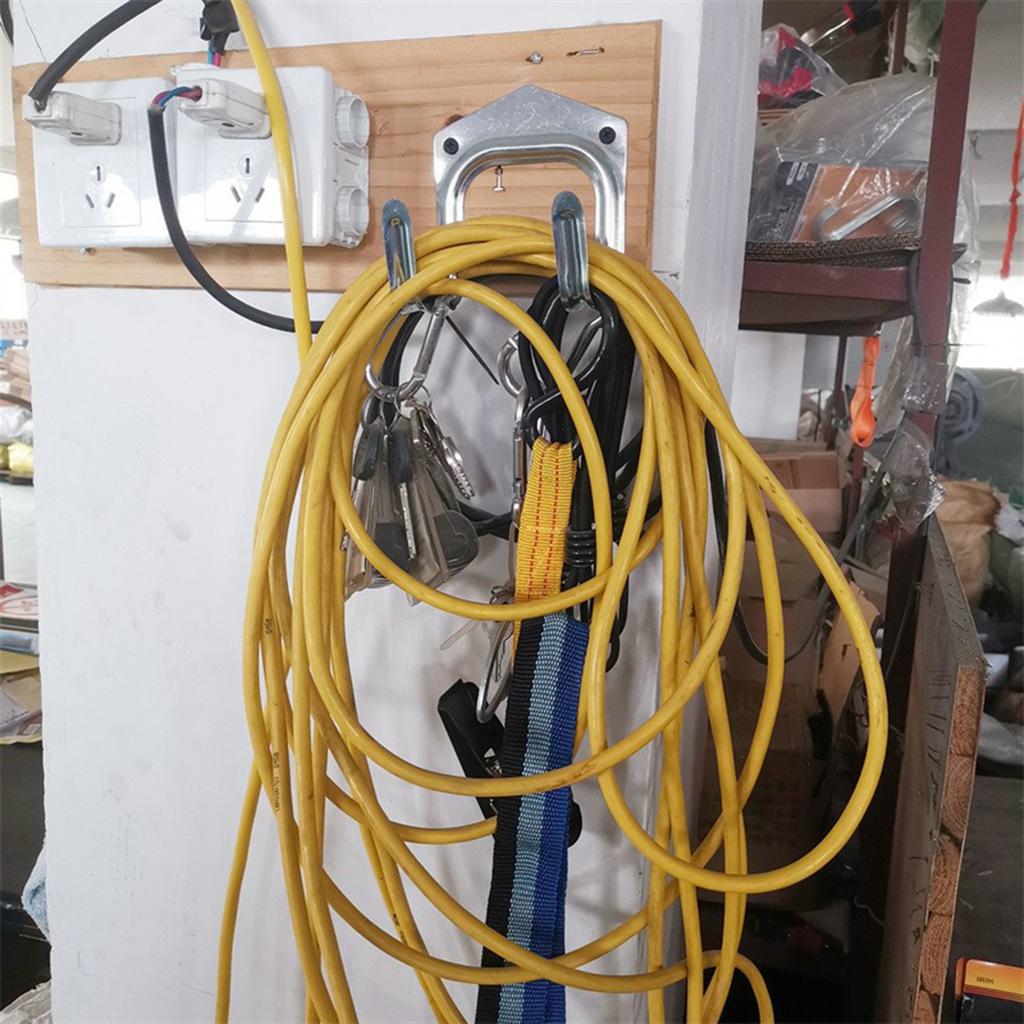 Tool Hanger Hooks for Shed Wall Job Lot Heavy Duty High Load Bearing Wall Mounted Storage Hooks for Warehouse Garages