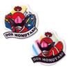 Pioneer Bustaro Sentai Don Brothers Donmomotaro Patch 2 Pieces Width 35mm X Height 35mm Dual Use Type Seal/Iron BAN650-BAN83