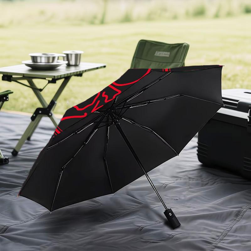 Bold Ajax Amsterdam Spirit Automatic Folding Umbrella - 8-Rib Travel Umbrella with Auto Open/Close & Portable Gifts for holidays or birthdays