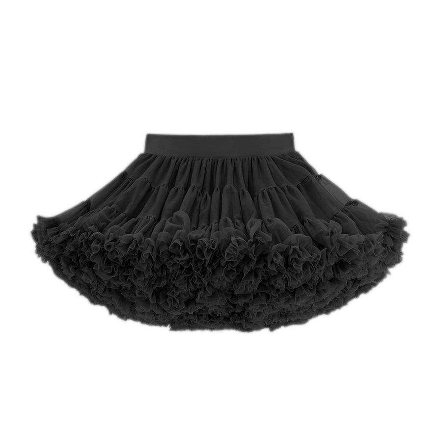 Girl Tutu Skirt Princess Skirt Mesh Fluffy Skirt Spring Summer Versatile Lotus Leaf Skirt