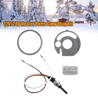 12V/24V Parking Heater Ceramic Glow Plug,Ceramic Pin+ Gaskets+Strainer+Wrench 252106011000, For Eberspacher Hydronic D4WSC B2Q1