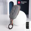 Suede F For Land Rover Range Rover Sport Evoque Discovery 4 For Jaguar Freelander XFL XE XJ Smart Remote car key shell 5 Button