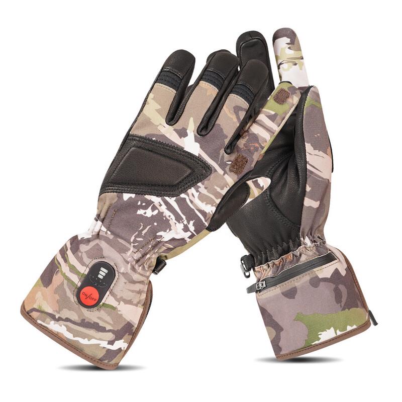 REACH STARSAVIOR Heated Camouflage Fishing Gloves