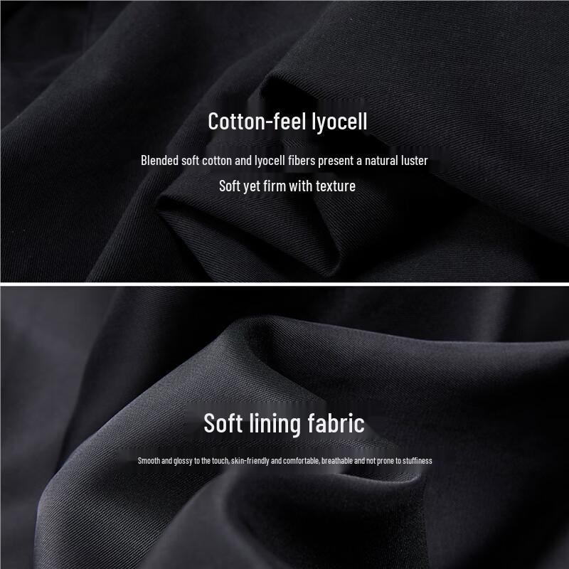 GIORDANO Men's Cleanfit Loose Lapel Bomber Jacket