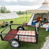 Portable Electric Towable Camping Cart - Hand-Pushed Picnic and Small Trailer
