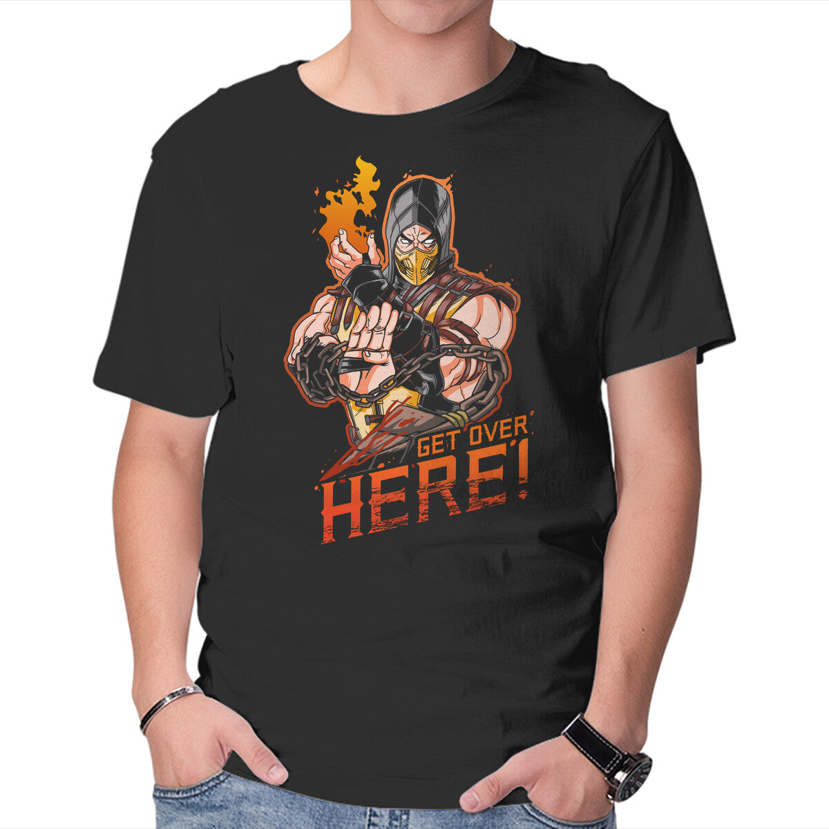 Unisex Crew Neck T-Shirt Signature Move Graphic Short Sleeve Casual Tee XXXXL