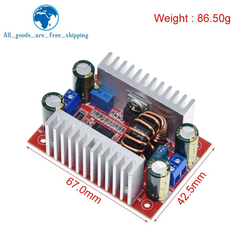 1/3PCS DC-DC 400W 15A Module Step-up Boost Converter Constant Current Power Supply LED Driver 8.5-50V to 10-60V Voltage Charger