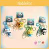 Adorable Octonauts Silicone Keychain Cartoon Figurines For Backpacks And Gifts