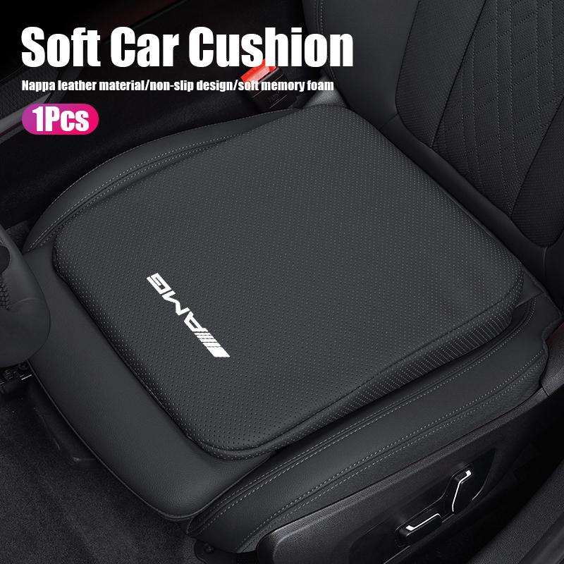 Car Booster Seat Cushion Heightening Leather Memory Cotton Heightening Cushion Accessories Car Decal For Mercedes Benz AMG W214