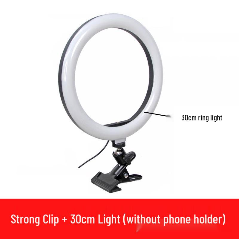 Universal Metal Desktop Stand for Mobile Live Streaming & Photography - Strong Clip, 1/4" Extension
