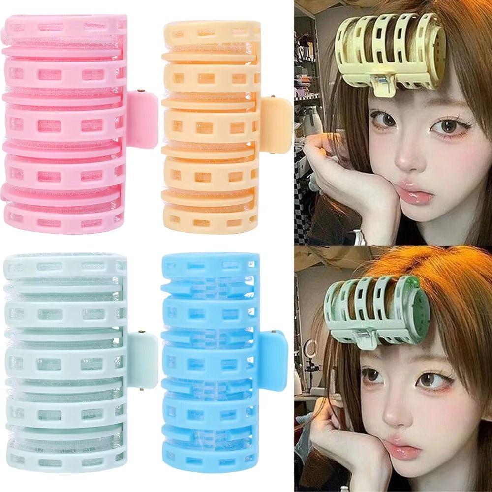 Self-adhesive Hair Roller for Bangs Plastic Lazy Hair Curler  Hairdressing Tools