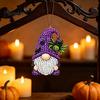 Creative Activity for Adults 31 Days Gnomes Halloween Rhinestone Painting Advent Calendar, DIY Faux Diamond Art Reusable Holiday Calendar Craft