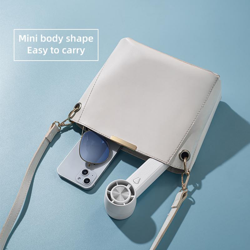 Portable Handheld Fan Hand-held 1800mAh Mini Home USB Charging Fan High Speed USB Charging Outdoor Camping Cooling Handheld Fan