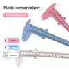 150mm Double Scale Plastic Vernier Caliper For Precision Measurement With Inch and MM Markings for School Student