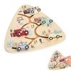Montessori Baby Toys 12 18 Months Educational Toys Wooden Car Track Sliding Motor Skills Busy Board Basic Toys and Life Skills
