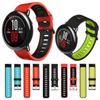 22mm Sports Silicone Strap for Xiaomi Huami Amazfit Pace Stratos 3 2 2S Smart Watch Band for Huami Amazfit Bip 5 GTR 4/3/2 GTR 47mm