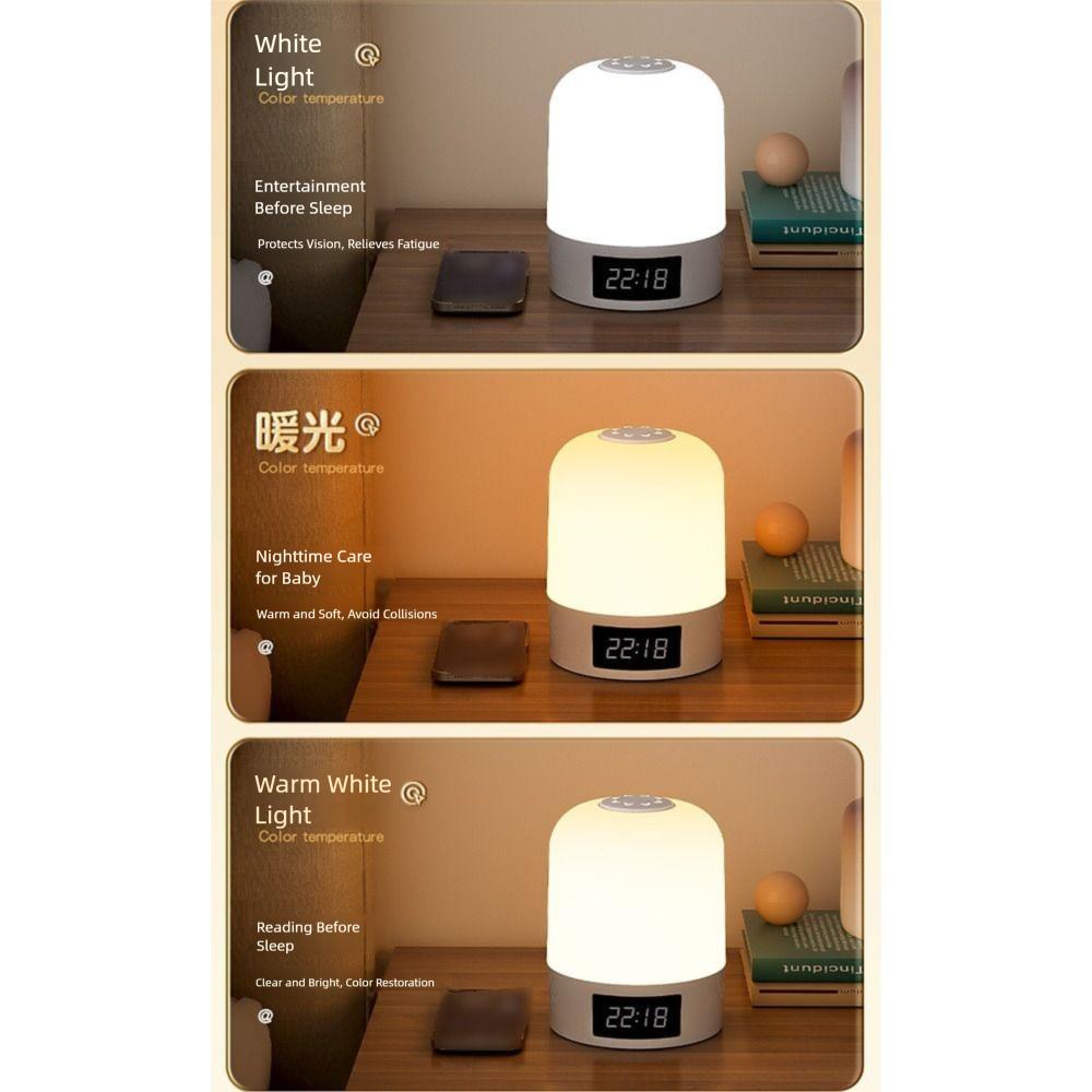 3 Color Bedroom Bedside Lamp Dimming LED Table Lamp Bedroom Decor Sleeping Lamp  Bedroom