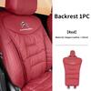 Velvet Car Seat Cover: Breathable, Comfortable and Durable All-Season Use Split-Style Single-Seat For Citroen C4 C3 C5 C1 C2