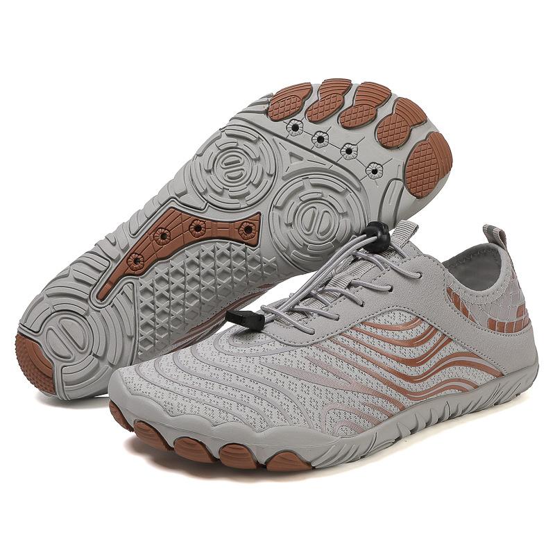 Beach Shoes Men's and Women's Swimming Diving Wading Shoes Couple Non-slip Creek Shoes Hiking Five-finger Fitness Hiking Shoes