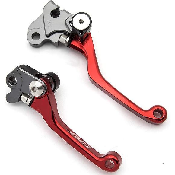 Dirt Bike Clutch Brake Pivot Levers For CRF125F CRF 125 F 125FB     2024 2025 Foldable CNC Red