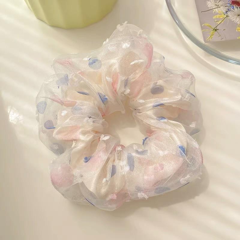 Fresh Summer Sweet Lace Bow Hair Tie - Elegant & Stylish Hair Accessory