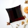 Dark Color Scheme Cushion Cover Washable Linen Pillowcase Soft  for Daily Sofa Bed Home Room Decor