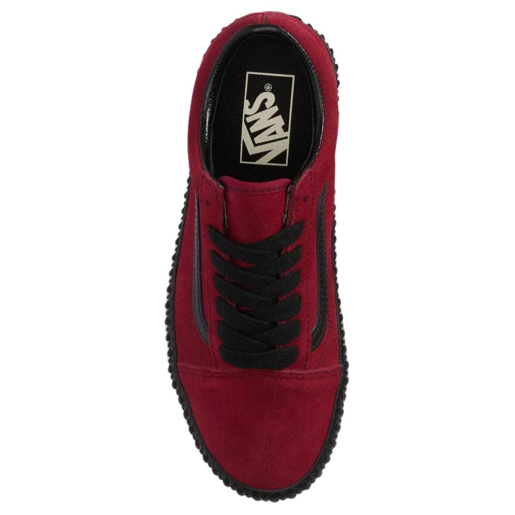 Vans Old Skool Creeper Retro Avant-Garde Skate Shoes Unisex Sneakers Red Black VN000DCEBRD