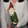 3.94 Inch Gnome Statue Funny Gnome Garden Decoration for Yard Lawn Ornaments