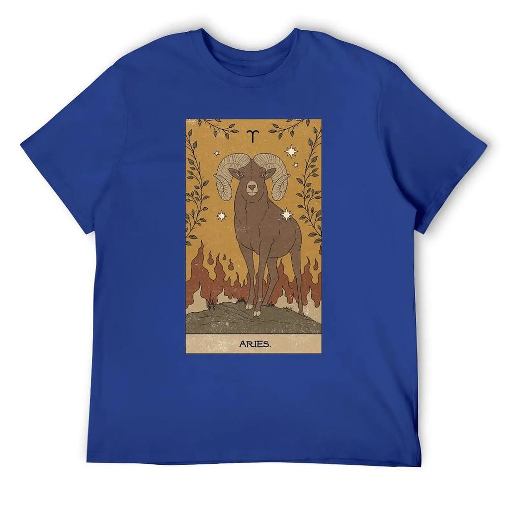 Rundhals Widder Zwölf Sternbild (16) T-Shirt Move Tees Hipster Neuheit Zuhause US-Größe