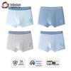 Yingbolun Boys' Cotton Boxer Briefs Multi-Pack