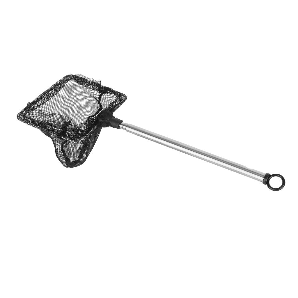 Fishing Net Nylon Fish Shrimp Net with Stainless Steel Handle for Aquarium Fish Tank