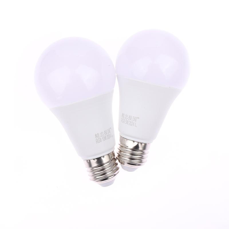 Spotlight Bulb E27 220V Rgb Led Light Bulb 5/7/10/15/20/30W Ir Remote Control Changeable Colorful Dimmable Rgbw Led Lamp