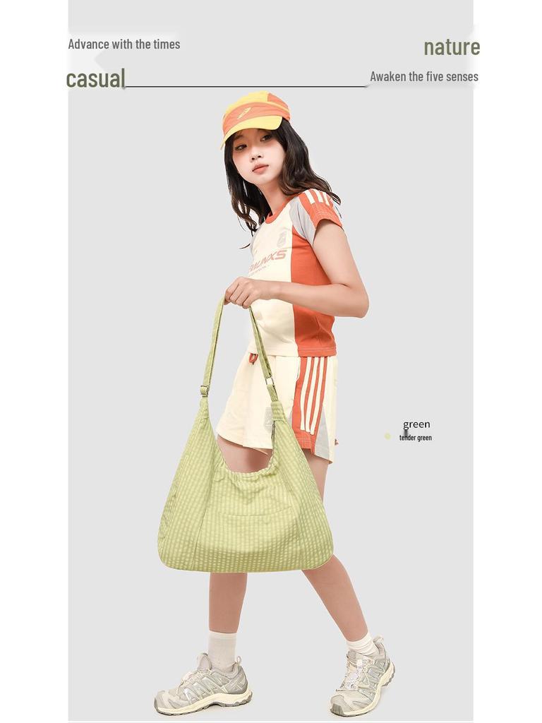 Women's Large Capacity Casual Tote - 2025 Trendy Single Shoulder Bag for Students and Commuters