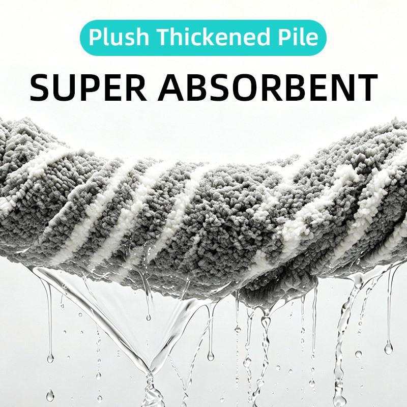 Explosive Striped Two-Piece Set, Bathroom Absorbent Floor Mat, Bathroom Door Non-Slip Foot Pad, Toilet Rug