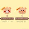 Cute 3D Silicone Coin Wallet Anime Soft Headphone Storage Bag Red Panda Pendant Coin Purse Gift