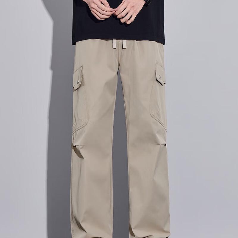 Zhenweis Men's Loose Fit Outdoor Casual Cargo Pants