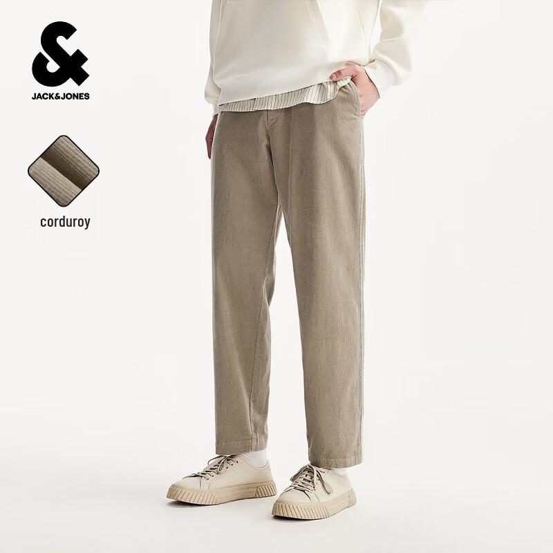 Jack & Jones Men's Corduroy Tapered Ankle Pants