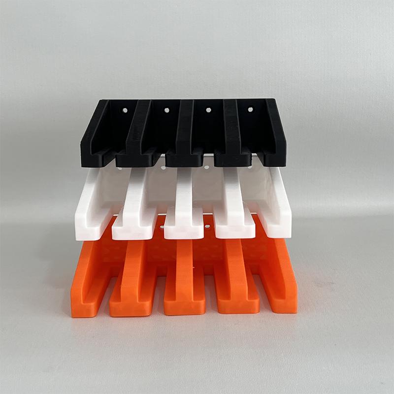 Can Store 4 Hold-Down Bar Fixtures-Wall Mounting Tool Rack Storage And Finishing Tools Diy Utility Shelves With Screws