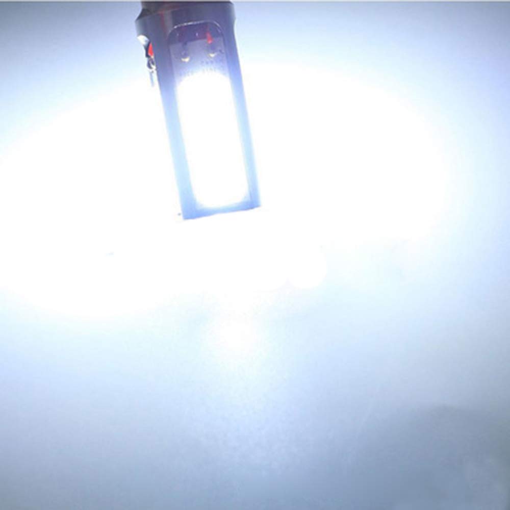 Eaglerich 2pcs Super Bright H4 COB with Lens 7.5W Cob LED Strobe Flash Fog H4 Led Headlight Bulb Lamp