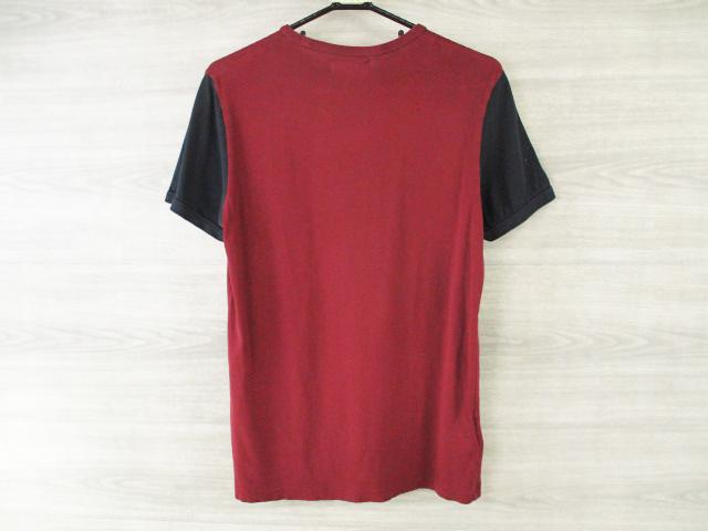 [USED] Fred Perry <Logo One Point Round Neck Short Sleeve T-Shirt> Size S M867y