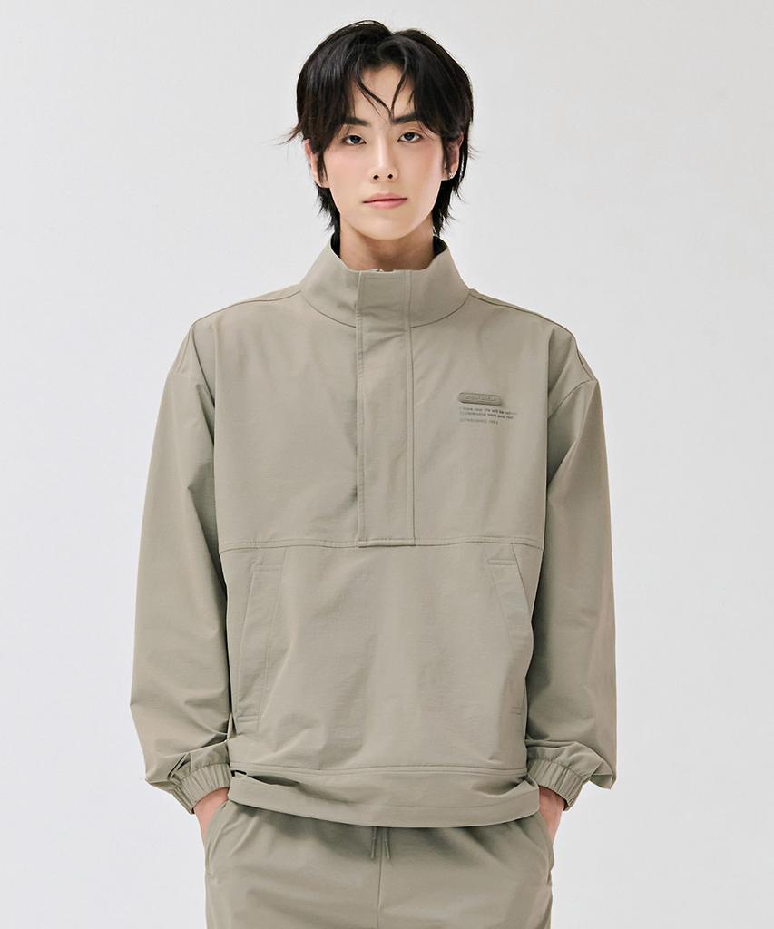 Chasecult Unisex Stretch High-Neck Anorak T-Shirt-Deru5119B0X