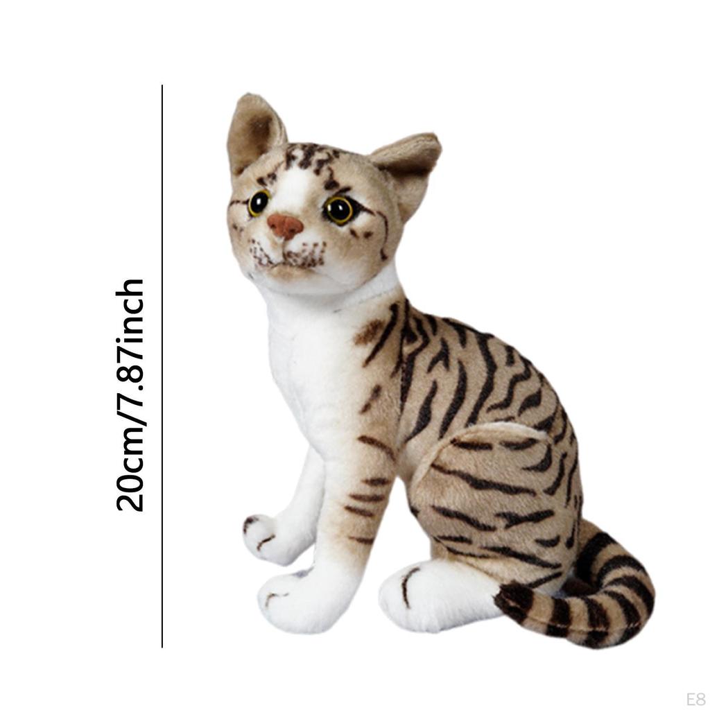 Cartoon Cat Plush Doll for Kids Room and Birthday Celebrations