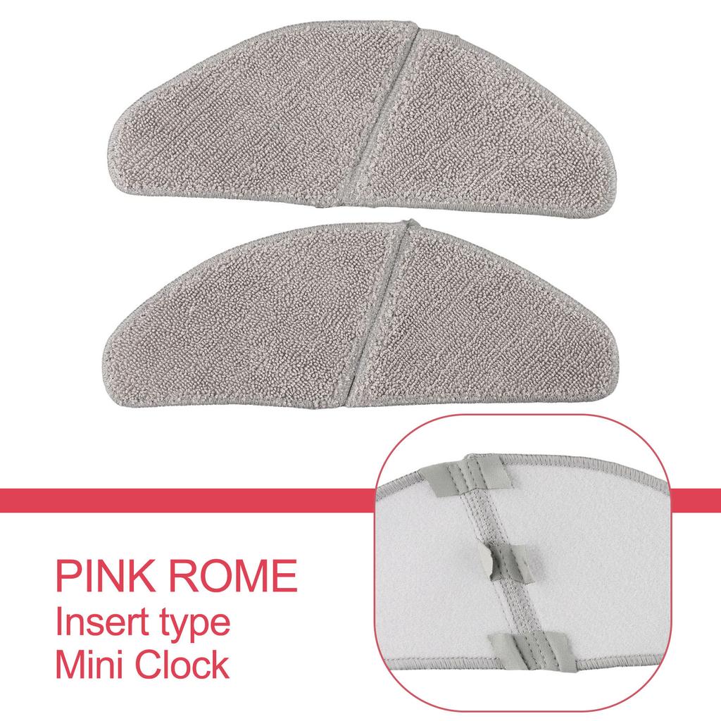 2 Stück Reinigungstuch für Midea S8 Plus Staubsauger Ersatzteile Austauschanbaugerät Reinigungstuch Haushaltsreinigungswerkzeug