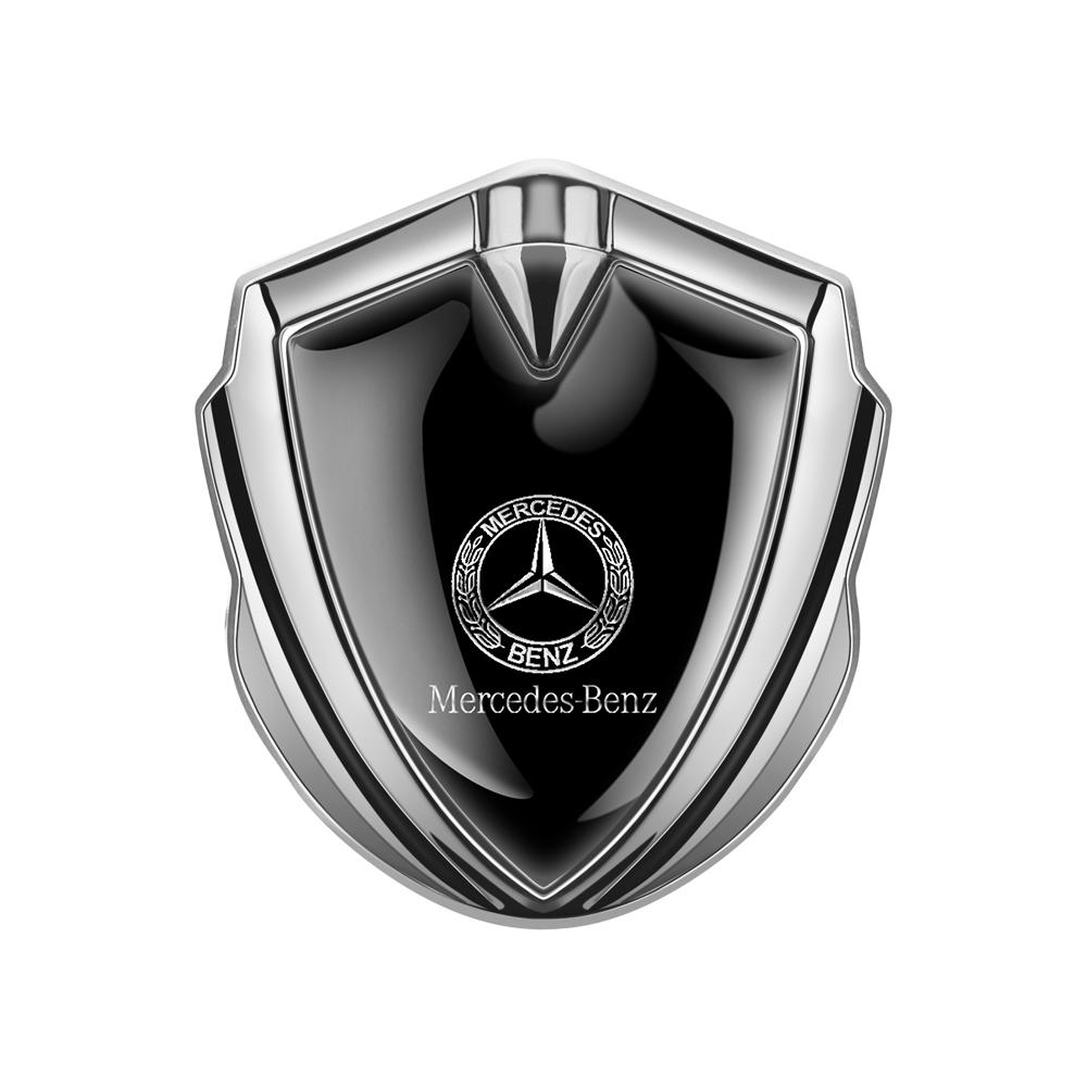 3D Metal Car Body Side Fender Sticker Shield Auto Emblem Badge For Mercedes Benz AMG W124 W202 W203 W204 W210 W211 W212 W220