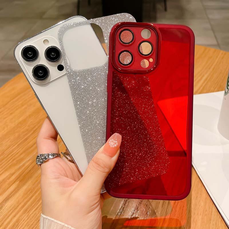 Applicable to Samsung s25 mobile phone case, new a56 flash powder, charm eye a04 personalized a24 anti-drop soft protective case