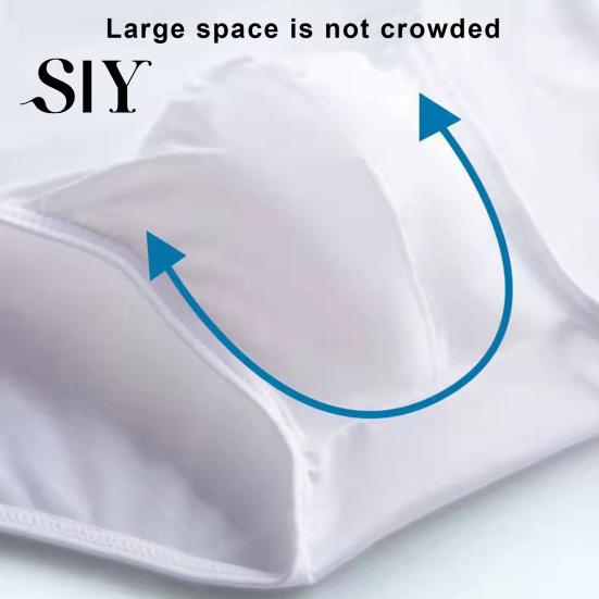 High Elasticity Men Briefs Low-rise Slim Fit Underwear Solid Comfortable Color Ice Silk Transparent Panties Summer Ultra-thin Lightweight
