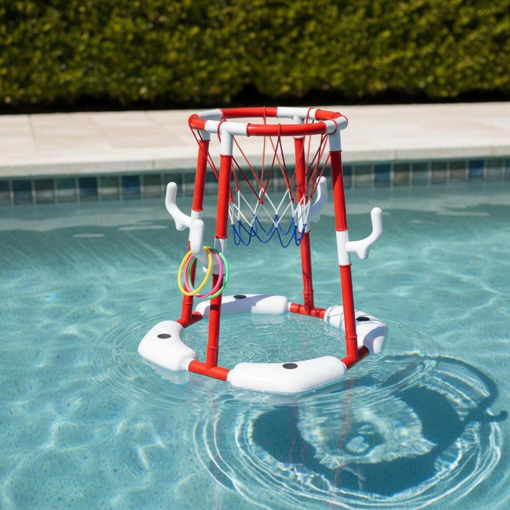Children Inflatable Basketball Hoop Water Game Toy for