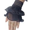 Korean Version Autumn and Winter Double-layer Fake Sleeves Beautiful Lace Hollow Lace Cuffs Decorative Jewelry Sleeves Splicing