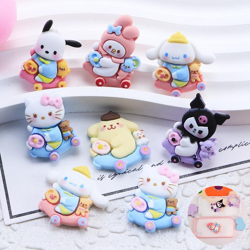 Cream Jelly Diy Phone Case Hairpin Cartoon Dog Car Tree Resin Accessories Characters)